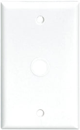 2128W-BOX WHT TELE PLATE1G